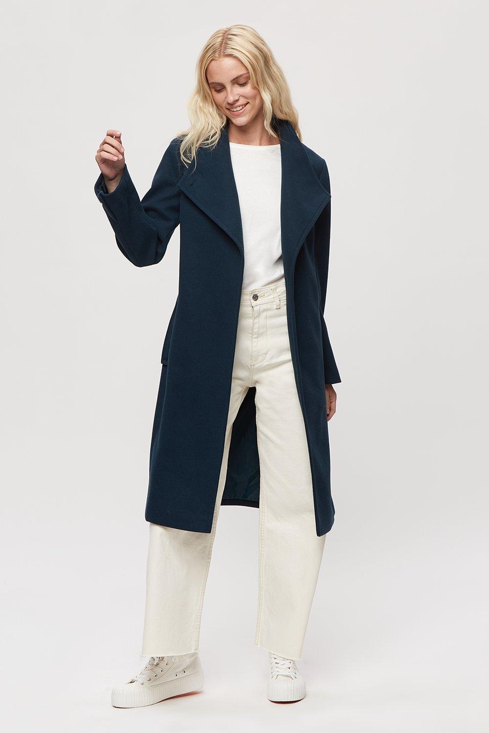 Dorothy perkins blue discount coat